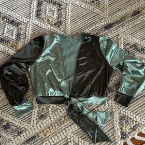 Willow & Root Satin Top